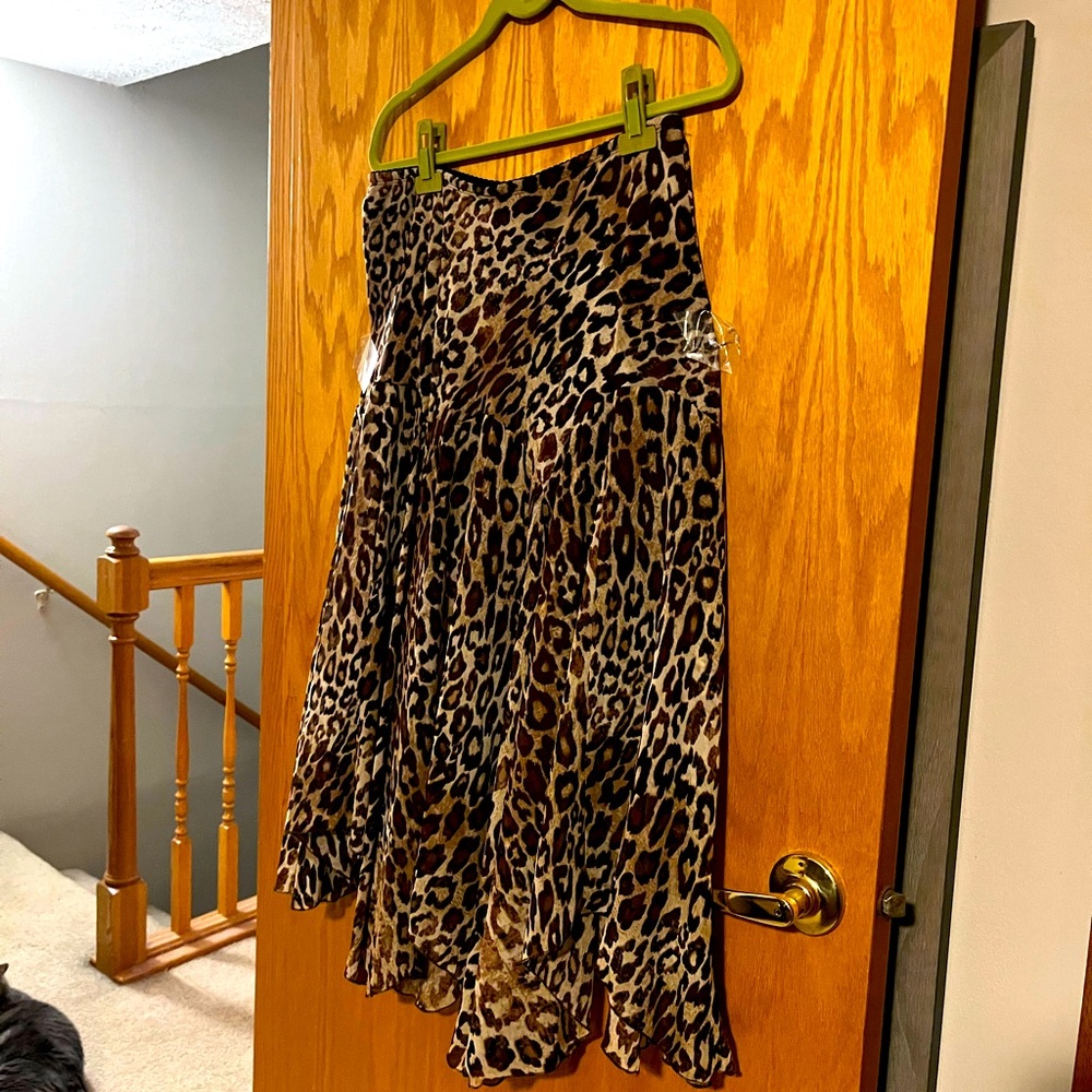 Susan Graver, full, maxi-skirt, size M.